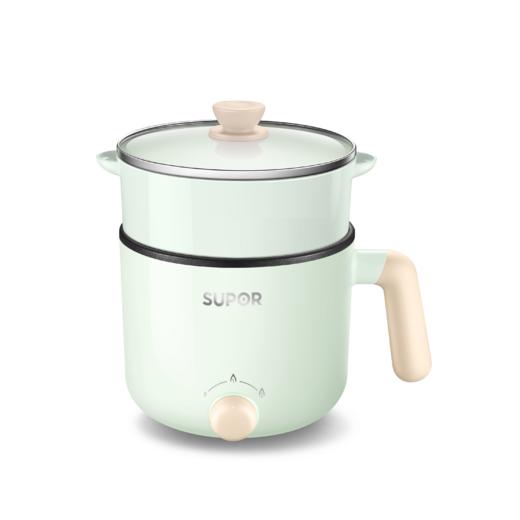 苏泊尔(SUPOR) H12YK29  电煮锅   600W/不沾内锅/蒸炖煮涮/极简旋钮/2档火力 商品图0
