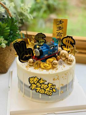 托马斯小火车奶油蛋糕 下单前请仔细阅读商品详情