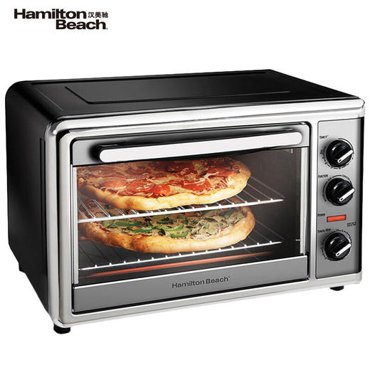 汉美驰 电烤箱 32L家用多功能大容量旋转烤叉烘焙烤肉 31104-CN 商品图0