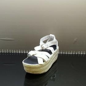 LFGJ 10501 中性复古松糕厚底凉鞋