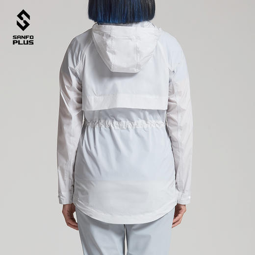 SANFO PLUS 女款冰雾长款皮肤风衣GENII 21046 商品图2
