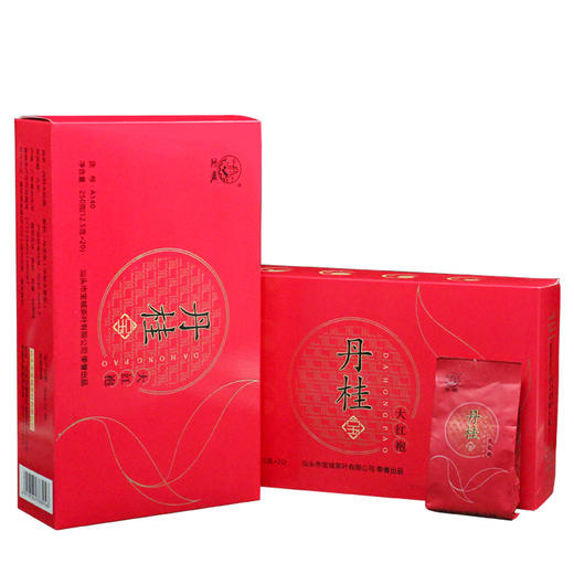 【500克小泡袋】宝城 A140丹桂大红袍盒装40小泡 香气很好，浓香耐泡 商品图7