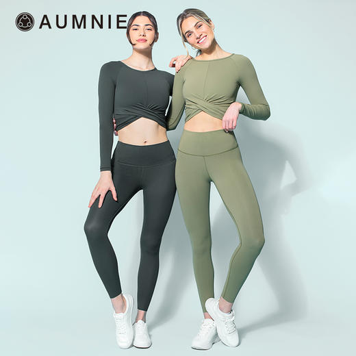 裸感前环绕长袖上衣 / NUDE FRONT WRAP LST  裸感系列 商品图3