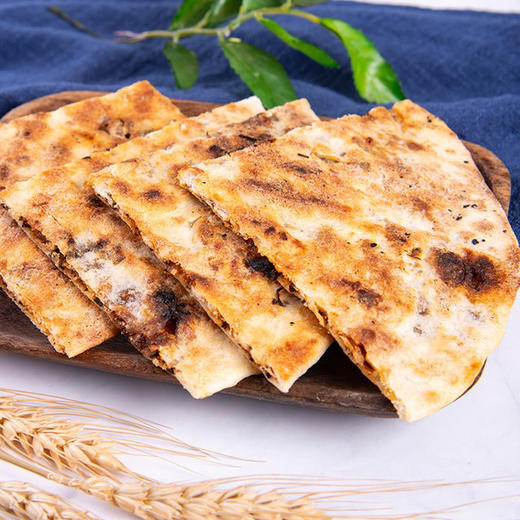 【下单后72小时内发货】秋莲妈妈网红梅干菜饼 原味5个+香辣5个（简包装）100g*5/包 表脆内糯、油而不腻、鲜香满口 商品图1