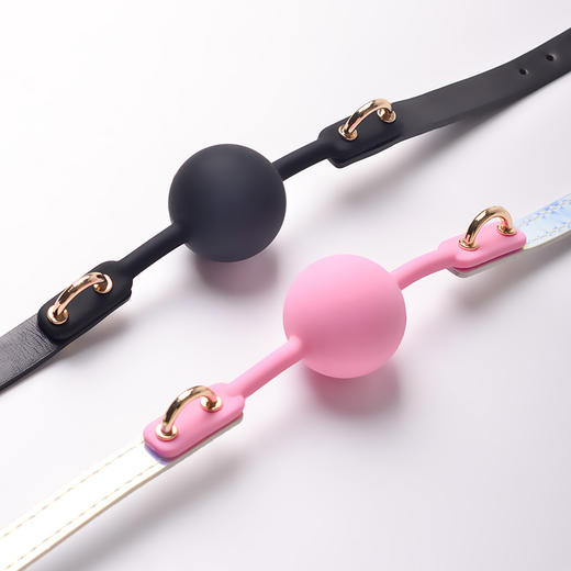 彩虹糖果口球口塞口水球 硅胶材质 商品图2