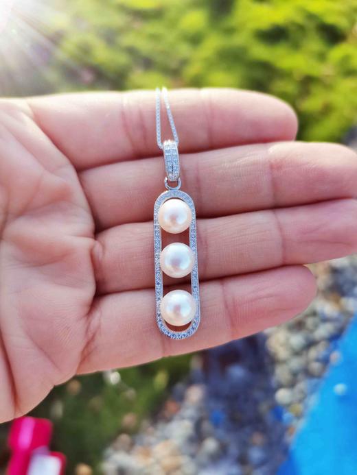 三生石悦倾城三生有幸珍珠项链吊坠 商品图2