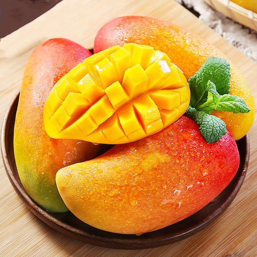 【助农】广西贵妃芒果 现摘芒果 金黄果肉 香浓软滑 肉厚多汁 商品图0