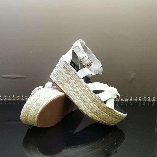 LFGJ 10501 中性复古松糕厚底凉鞋 商品图3