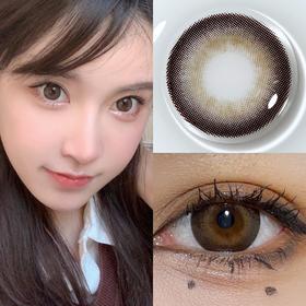 4Youthcon·年抛  巧乐兹巧  14.5  【日抛/年抛双版本】大直径三色摩卡 大眼萌妹日常必备!国产非离子<一副两片>