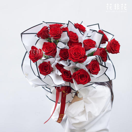 《传奇》-红玫瑰花束 商品图4