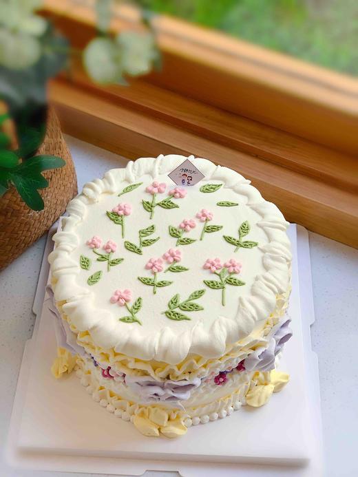 复古奶油花蛋糕 下单前请仔细阅读商品详情 商品图1