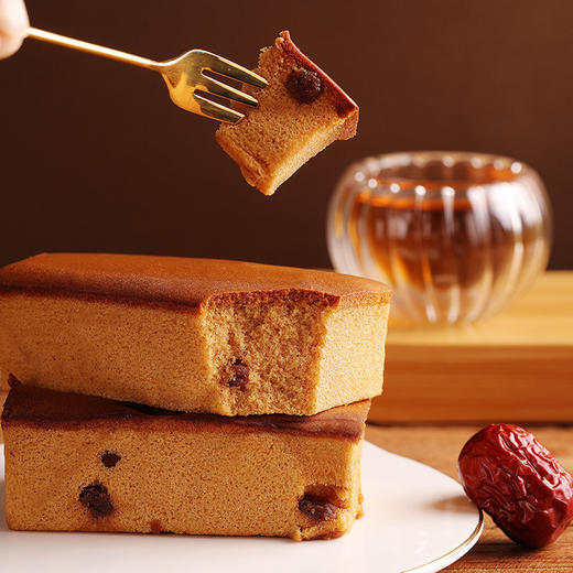 老北京桂圆红枣蛋糕 90g*6包 枣泥蛋糕 满格优品 包邮 商品图3