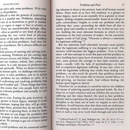 【中商原版】M斯科特.派克 少有人走的路：心智成熟的旅程 英文原版The Road Less Traveled 心理学杰作 经典畅销书籍 M. Scott Peck 商品图8