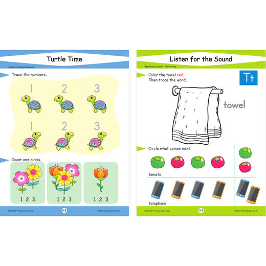 【天使之梦】Evan-Moor My First Never Bored Activities Book 智趣满分典藏版系列 商品图5