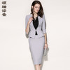 颈袖添香时尚气质七分袖韩职业装正装工装西装套装女套裙J8101989 商品缩略图5