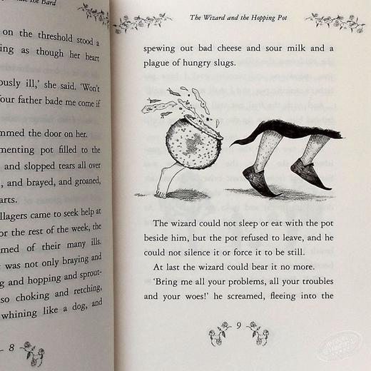 英文原版 JK罗琳 the tales of beedle the bard 诗翁彼豆故事集 商品图5