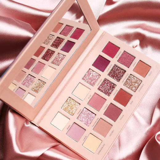 CoolBarbie俏芭比德国英国小众huda眼影闪粉大亮片沙漠玫瑰 商品图0