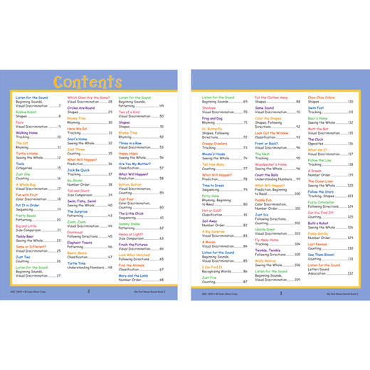 【天使之梦】Evan-Moor My First Never Bored Activities Book 智趣满分典藏版系列 商品图3