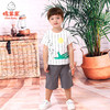 棉果果夏季男童氨棉汗布套头T恤M212140221256 商品缩略图0
