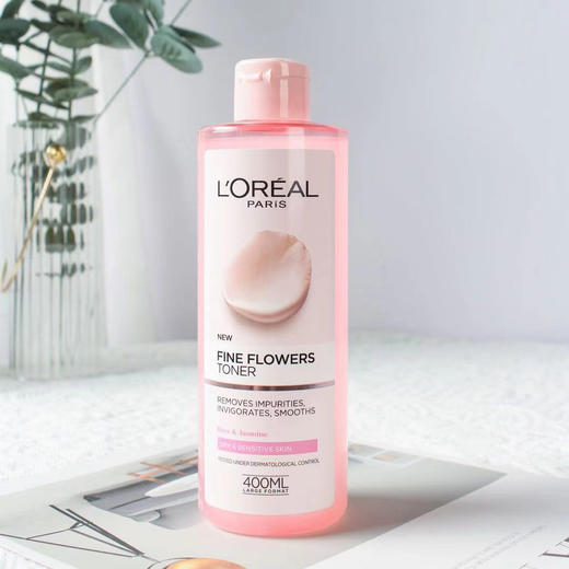 欧莱雅玫瑰茉莉大粉水400ml 商品图0