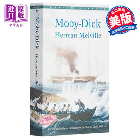 【中商原版】Moby-Dick 英文原版小说 白鲸 赫尔曼 麦尔维尔 进口英文原版书籍 世界经典名著小说