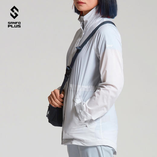 SANFO PLUS 女款冰雾长款皮肤风衣GENII 21046 商品图1