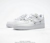 耐克Nike Wmns Air Force 1' 07 LX"Chrome Swooshes White"空军一号经典低帮百搭休闲运动板鞋“皮革白宝蓝小银四钩” 商品缩略图7