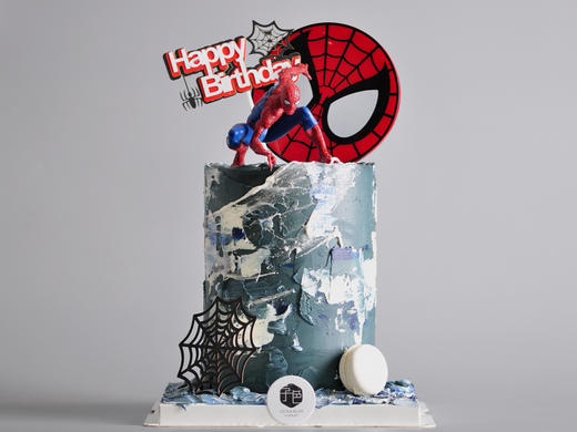 Couleur Violet 「蜘蛛侠主题」乳酪霜奶油生日蛋糕【特高款】 商品图2