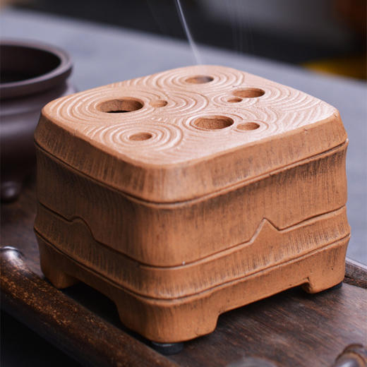 喜薰在水一方盘香炉/XL139Y国风香薰香器 商品图3