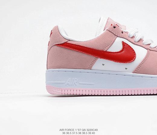 耐克Nike Air Force 1 ‘07 QS粉红情人节休闲时尚板鞋 商品图7