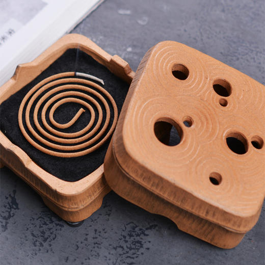 喜薰在水一方盘香炉/XL139Y国风香薰香器 商品图2