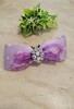 2F紫兰布艺八字抓夹 商品缩略图0