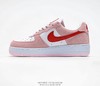 耐克Nike Air Force 1 ‘07 QS粉红情人节休闲时尚板鞋 商品缩略图0