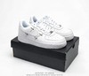 耐克Nike Wmns Air Force 1' 07 LX"Chrome Swooshes White"空军一号经典低帮百搭休闲运动板鞋“皮革白宝蓝小银四钩” 商品缩略图2