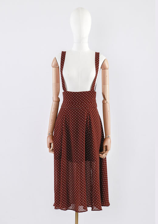 背带长半裙 商品图0