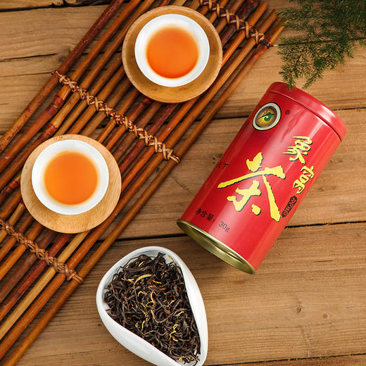 象窝红茶 茗香红茶罐装 30克/ 罐 纯手工一芽二叶 迷你便携装 商品图3