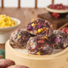 匠心美食·彩色/紫米/大黄米粘豆包  蔬菜面皮  商品缩略图6