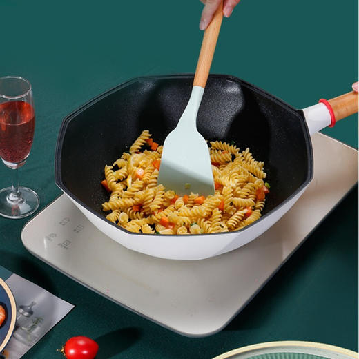 意大利卡特马克八角麦饭石炒锅不粘锅 JQR 商品图7