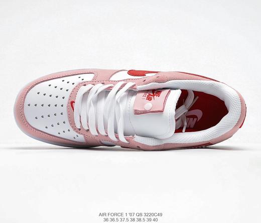 耐克Nike Air Force 1 ‘07 QS粉红情人节休闲时尚板鞋 商品图2