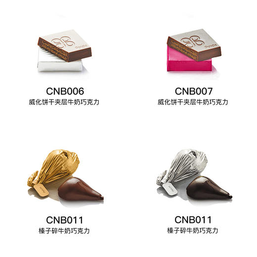 (订单满2000元发货 拍前请咨询客服 请勿单拍)Patchi芭驰巧克力口味自选婚礼定制款 商品图6