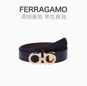 Salvatore Ferragamo 菲拉格慕男士腰带	
["国际码:115","颜色:拼色","尺寸:宽3.5CM扣眼间距2.5CM"],牛皮-纳德隆国际会员8折-67-5542-586940