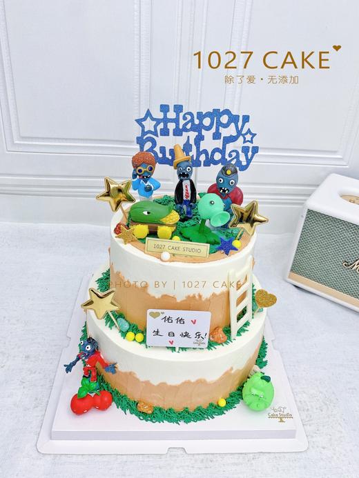 1027CAKE | 双层 植物大战僵尸 商品图1