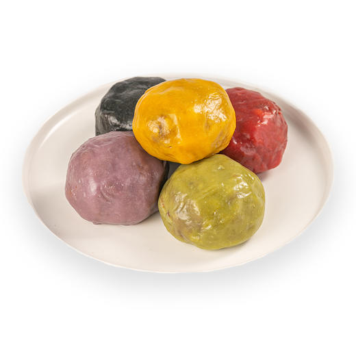 匠心美食·彩色/紫米/大黄米粘豆包  蔬菜面皮  商品图4