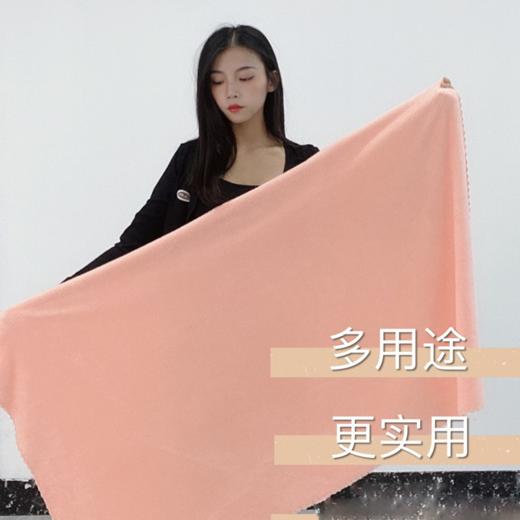 【超柔软质感，吸水强】觅雪珊瑚绒浴巾70×120 商品图3