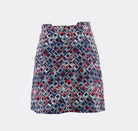 设计腰头四颗小扣小A半裙