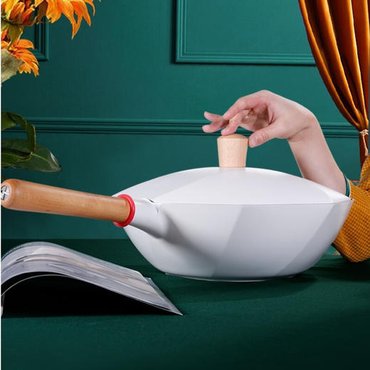 意大利卡特马克八角麦饭石炒锅不粘锅 JQR 商品图4