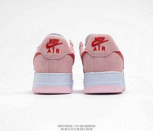 耐克Nike Air Force 1 ‘07 QS粉红情人节休闲时尚板鞋 商品图1