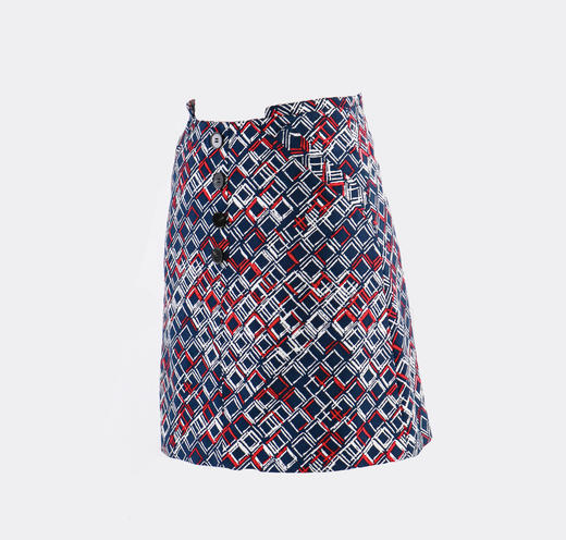 设计腰头四颗小扣小A半裙 商品图1