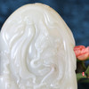 和田玉（白玉）籽料摆件--绝代双骄/866g 商品缩略图6