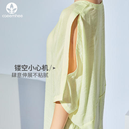 卡益棉麻罩衫KM03781 商品图3